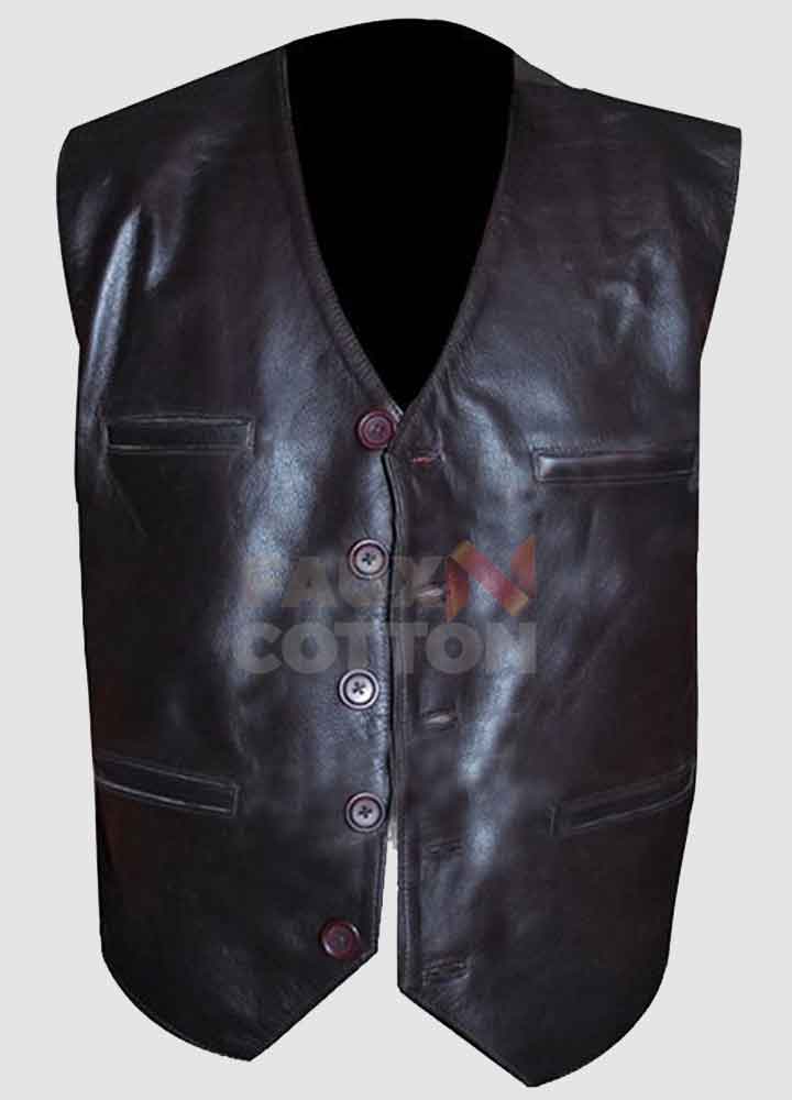 Cowboys And Aliens Daniel Craig Leather Vest